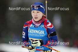 12.01.2017, Ruhpolding, Germany (GER): Ji-Ae Park (KOR) -  IBU world cup biathlon, relay women, Ruhpolding (GER). www.nordicfocus.com. © Manzoni/NordicFocus. Every downloaded picture is fee-liable.