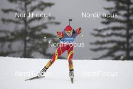 12.01.2017, Ruhpolding, Germany (GER): Jialin Tang (CHN) -  IBU world cup biathlon, relay women, Ruhpolding (GER). www.nordicfocus.com. © Manzoni/NordicFocus. Every downloaded picture is fee-liable.