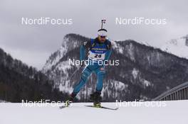 13.01.2017, Ruhpolding, Germany (GER): Simon Fourcade (FRA) -  IBU world cup biathlon, sprint men, Ruhpolding (GER). www.nordicfocus.com. © Manzoni/NordicFocus. Every downloaded picture is fee-liable.