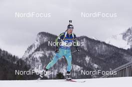 13.01.2017, Ruhpolding, Germany (GER): Dmytro Pidruchnyi (UKR) -  IBU world cup biathlon, sprint men, Ruhpolding (GER). www.nordicfocus.com. © Manzoni/NordicFocus. Every downloaded picture is fee-liable.