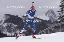13.01.2017, Ruhpolding, Germany (GER): Ondrej Moravec (CZE) -  IBU world cup biathlon, sprint men, Ruhpolding (GER). www.nordicfocus.com. © Manzoni/NordicFocus. Every downloaded picture is fee-liable.