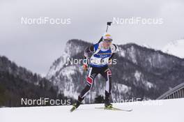 13.01.2017, Ruhpolding, Germany (GER): Felix Leitner (AUT) -  IBU world cup biathlon, sprint men, Ruhpolding (GER). www.nordicfocus.com. © Manzoni/NordicFocus. Every downloaded picture is fee-liable.