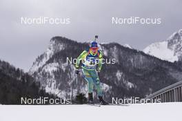 13.01.2017, Ruhpolding, Germany (GER): Sebastian Samuelsson (SWE) -  IBU world cup biathlon, sprint men, Ruhpolding (GER). www.nordicfocus.com. © Manzoni/NordicFocus. Every downloaded picture is fee-liable.