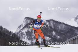 13.01.2017, Ruhpolding, Germany (GER): Martin Otcenas (SVK) -  IBU world cup biathlon, sprint men, Ruhpolding (GER). www.nordicfocus.com. © Manzoni/NordicFocus. Every downloaded picture is fee-liable.