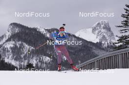 13.01.2017, Ruhpolding, Germany (GER): Matvey Eliseev (RUS) -  IBU world cup biathlon, sprint men, Ruhpolding (GER). www.nordicfocus.com. © Manzoni/NordicFocus. Every downloaded picture is fee-liable.