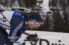 13.01.2017, Ruhpolding, Germany (GER): Andrejs Rastorgujevs (LAT) -  IBU world cup biathlon, sprint men, Ruhpolding (GER). www.nordicfocus.com. © Manzoni/NordicFocus. Every downloaded picture is fee-liable.