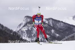13.01.2017, Ruhpolding, Germany (GER): Raman Yaliotnau (BLR) -  IBU world cup biathlon, sprint men, Ruhpolding (GER). www.nordicfocus.com. © Manzoni/NordicFocus. Every downloaded picture is fee-liable.