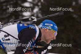 13.01.2017, Ruhpolding, Germany (GER): Erik Lesser (GER) -  IBU world cup biathlon, sprint men, Ruhpolding (GER). www.nordicfocus.com. © Manzoni/NordicFocus. Every downloaded picture is fee-liable.