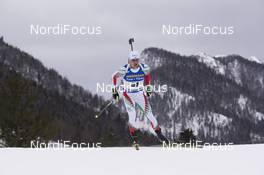 13.01.2017, Ruhpolding, Germany (GER): Krasimir Anev (BUL) -  IBU world cup biathlon, sprint men, Ruhpolding (GER). www.nordicfocus.com. © Manzoni/NordicFocus. Every downloaded picture is fee-liable.