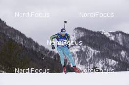 13.01.2017, Ruhpolding, Germany (GER): Vladimir Semakov (UKR) -  IBU world cup biathlon, sprint men, Ruhpolding (GER). www.nordicfocus.com. © Manzoni/NordicFocus. Every downloaded picture is fee-liable.