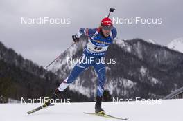 13.01.2017, Ruhpolding, Germany (GER): Jaroslav Soukup (CZE) -  IBU world cup biathlon, sprint men, Ruhpolding (GER). www.nordicfocus.com. © Manzoni/NordicFocus. Every downloaded picture is fee-liable.