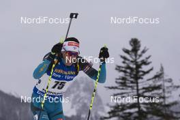 13.01.2017, Ruhpolding, Germany (GER): Quentin Fillon Maillet (FRA) -  IBU world cup biathlon, sprint men, Ruhpolding (GER). www.nordicfocus.com. © Manzoni/NordicFocus. Every downloaded picture is fee-liable.