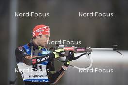 13.01.2017, Ruhpolding, Germany (GER): Arnd Peiffer (GER) -  IBU world cup biathlon, sprint men, Ruhpolding (GER). www.nordicfocus.com. © Manzoni/NordicFocus. Every downloaded picture is fee-liable.