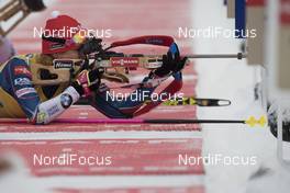 14.01.2017, Ruhpolding, Germany (GER): Gabriela Koukalova (CZE) -  IBU world cup biathlon, sprint women, Ruhpolding (GER). www.nordicfocus.com. © Manzoni/NordicFocus. Every downloaded picture is fee-liable.