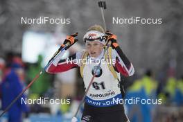 14.01.2017, Ruhpolding, Germany (GER): Lisa Theresa Hauser (AUT) -  IBU world cup biathlon, sprint women, Ruhpolding (GER). www.nordicfocus.com. © Manzoni/NordicFocus. Every downloaded picture is fee-liable.