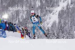 14.01.2017, Ruhpolding, Germany (GER): Anais Chevalier (FRA) -  IBU world cup biathlon, sprint women, Ruhpolding (GER). www.nordicfocus.com. © Manzoni/NordicFocus. Every downloaded picture is fee-liable.
