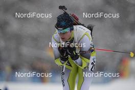 14.01.2017, Ruhpolding, Germany (GER): Luminita Piscoran (ROU) -  IBU world cup biathlon, sprint women, Ruhpolding (GER). www.nordicfocus.com. © Manzoni/NordicFocus. Every downloaded picture is fee-liable.