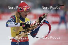 14.01.2017, Ruhpolding, Germany (GER): Gabriela Koukalova (CZE) -  IBU world cup biathlon, sprint women, Ruhpolding (GER). www.nordicfocus.com. © Manzoni/NordicFocus. Every downloaded picture is fee-liable.