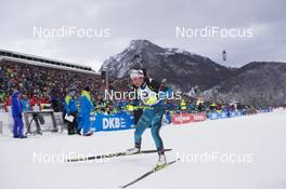 14.01.2017, Ruhpolding, Germany (GER): Justine Braisaz (FRA) -  IBU world cup biathlon, sprint women, Ruhpolding (GER). www.nordicfocus.com. © Manzoni/NordicFocus. Every downloaded picture is fee-liable.