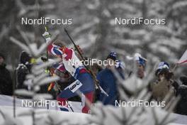 14.01.2017, Ruhpolding, Germany (GER): Hilde Fenne (NOR) -  IBU world cup biathlon, sprint women, Ruhpolding (GER). www.nordicfocus.com. © Manzoni/NordicFocus. Every downloaded picture is fee-liable.
