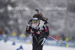 14.01.2017, Ruhpolding, Germany (GER): Lena Haecki (SUI) -  IBU world cup biathlon, sprint women, Ruhpolding (GER). www.nordicfocus.com. © Manzoni/NordicFocus. Every downloaded picture is fee-liable.
