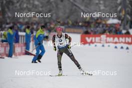 14.01.2017, Ruhpolding, Germany (GER): Laura Dahlmeier (GER) -  IBU world cup biathlon, sprint women, Ruhpolding (GER). www.nordicfocus.com. © Manzoni/NordicFocus. Every downloaded picture is fee-liable.