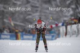 14.01.2017, Ruhpolding, Germany (GER): Franziska Hildebrand (GER) -  IBU world cup biathlon, sprint women, Ruhpolding (GER). www.nordicfocus.com. © Manzoni/NordicFocus. Every downloaded picture is fee-liable.