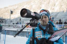 10.01.2017, Ruhpolding, Germany (GER): Armin Auchentaller (ITA), Coach Team Switzerland -  IBU world cup biathlon, training, Ruhpolding (GER). www.nordicfocus.com. © Manzoni/NordicFocus. Every downloaded picture is fee-liable.