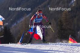 20.01.2017, Antholz, Italy (ITA): Sean Doherty (USA) -  IBU world cup biathlon, individual men, Antholz (ITA). www.nordicfocus.com. © Manzoni/NordicFocus. Every downloaded picture is fee-liable.