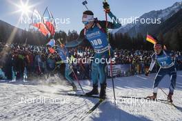 20.01.2017, Antholz, Italy (ITA): Fabien Claude (FRA) -  IBU world cup biathlon, individual men, Antholz (ITA). www.nordicfocus.com. © Manzoni/NordicFocus. Every downloaded picture is fee-liable.
