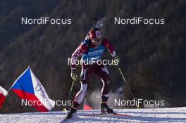 20.01.2017, Antholz, Italy (ITA): Thomas Bormolini (ITA) -  IBU world cup biathlon, individual men, Antholz (ITA). www.nordicfocus.com. © Manzoni/NordicFocus. Every downloaded picture is fee-liable.