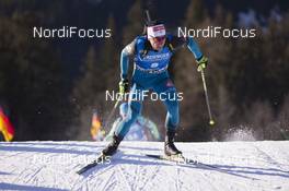 20.01.2017, Antholz, Italy (ITA): Quentin Fillon Maillet (FRA) -  IBU world cup biathlon, individual men, Antholz (ITA). www.nordicfocus.com. © Manzoni/NordicFocus. Every downloaded picture is fee-liable.
