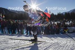 20.01.2017, Antholz, Italy (ITA): Fabian Hoerl (AUT) -  IBU world cup biathlon, individual men, Antholz (ITA). www.nordicfocus.com. © Manzoni/NordicFocus. Every downloaded picture is fee-liable.