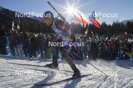 20.01.2017, Antholz, Italy (ITA): Erik Lesser (GER) -  IBU world cup biathlon, individual men, Antholz (ITA). www.nordicfocus.com. © Manzoni/NordicFocus. Every downloaded picture is fee-liable.
