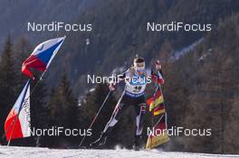19.01.2017, Antholz, Italy (ITA): Fabienne Hartweger (AUT) -  IBU world cup biathlon, individual women, Antholz (ITA). www.nordicfocus.com. © Manzoni/NordicFocus. Every downloaded picture is fee-liable.