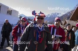 19.01.2017, Antholz, Italy (ITA): Event Feature: Fans -  IBU world cup biathlon, individual women, Antholz (ITA). www.nordicfocus.com. © Manzoni/NordicFocus. Every downloaded picture is fee-liable.