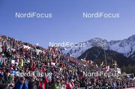 19.01.2017, Antholz, Italy (ITA): Event Feature: Full packed grand stand -  IBU world cup biathlon, individual women, Antholz (ITA). www.nordicfocus.com. © Manzoni/NordicFocus. Every downloaded picture is fee-liable.