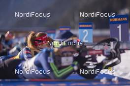 19.01.2017, Antholz, Italy (ITA): Gabriela Koukalova (CZE) -  IBU world cup biathlon, individual women, Antholz (ITA). www.nordicfocus.com. © Manzoni/NordicFocus. Every downloaded picture is fee-liable.