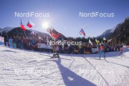 21.01.2017, Antholz, Italy (ITA): Vanessa Hinz (GER) -  IBU world cup biathlon, mass women, Antholz (ITA). www.nordicfocus.com. © Manzoni/NordicFocus. Every downloaded picture is fee-liable.