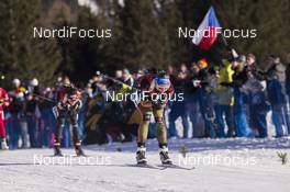22.01.2017, Antholz, Italy (ITA): Vanessa Hinz (GER) -  IBU world cup biathlon, relay women, Antholz (ITA). www.nordicfocus.com. © Manzoni/NordicFocus. Every downloaded picture is fee-liable.