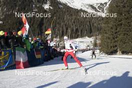 22.01.2017, Antholz, Italy (ITA): Lisa Theresa Hauser (AUT) -  IBU world cup biathlon, relay women, Antholz (ITA). www.nordicfocus.com. © Manzoni/NordicFocus. Every downloaded picture is fee-liable.