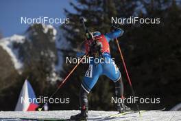 22.01.2017, Antholz, Italy (ITA): Kadri Lehtla (EST) -  IBU world cup biathlon, relay women, Antholz (ITA). www.nordicfocus.com. © Manzoni/NordicFocus. Every downloaded picture is fee-liable.