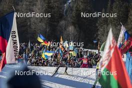 22.01.2017, Antholz, Italy (ITA): Federica Sanfilippo (ITA) -  IBU world cup biathlon, relay women, Antholz (ITA). www.nordicfocus.com. © Manzoni/NordicFocus. Every downloaded picture is fee-liable.