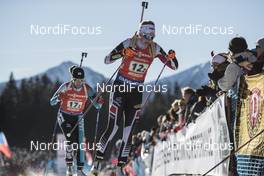 22.01.2017, Antholz, Italy (ITA): Lisa Theresa Hauser (AUT) -  IBU world cup biathlon, relay women, Antholz (ITA). www.nordicfocus.com. © Manzoni/NordicFocus. Every downloaded picture is fee-liable.
