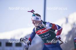 19.01.2017, Antholz, Italy (ITA): Johannes Thingnes Boe (NOR) -  IBU world cup biathlon, training, Antholz (ITA). www.nordicfocus.com. © Manzoni/NordicFocus. Every downloaded picture is fee-liable.