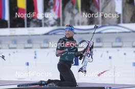 19.01.2017, Antholz, Italy (ITA): Eric Lesser (GER) -  IBU world cup biathlon, training, Antholz (ITA). www.nordicfocus.com. © Manzoni/NordicFocus. Every downloaded picture is fee-liable.