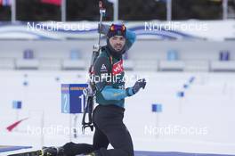 19.01.2017, Antholz, Italy (ITA): Simon Fourcade (FRA) -  IBU world cup biathlon, training, Antholz (ITA). www.nordicfocus.com. © Manzoni/NordicFocus. Every downloaded picture is fee-liable.