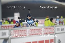 05.03.2017, Pyeong Chang, Korea (KOR): Andrejs Rastorgujevs (LAT) -  IBU world cup biathlon, relay men, Pyeong Chang (KOR). www.nordicfocus.com. © Manzoni/NordicFocus. Every downloaded picture is fee-liable.