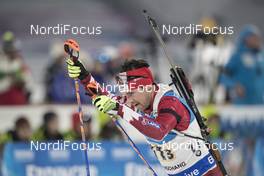05.03.2017, Pyeong Chang, Korea (KOR): Nathan Smith (CAN) -  IBU world cup biathlon, relay men, Pyeong Chang (KOR). www.nordicfocus.com. © Manzoni/NordicFocus. Every downloaded picture is fee-liable.