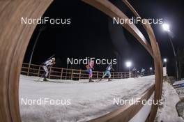 05.03.2017, Pyeong Chang, Korea (KOR): Lorenz Waeger (AUT), Lowell Bailey (USA), Artem Pryma (UKR), (l-r) -  IBU world cup biathlon, relay men, Pyeong Chang (KOR). www.nordicfocus.com. © Manzoni/NordicFocus. Every downloaded picture is fee-liable.